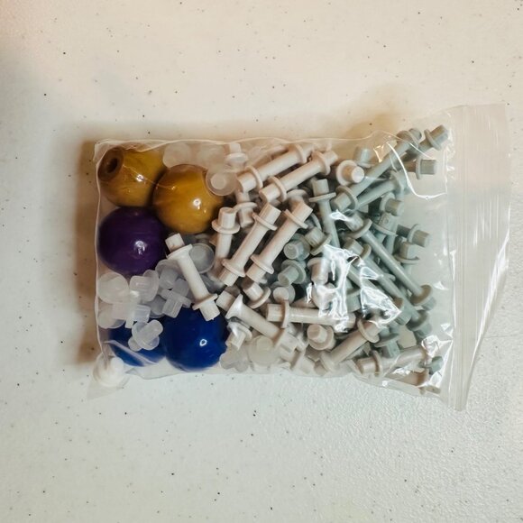 Old Nobby Molecular Kit 239 Pieces For Science Fun - Picture 5 of 9